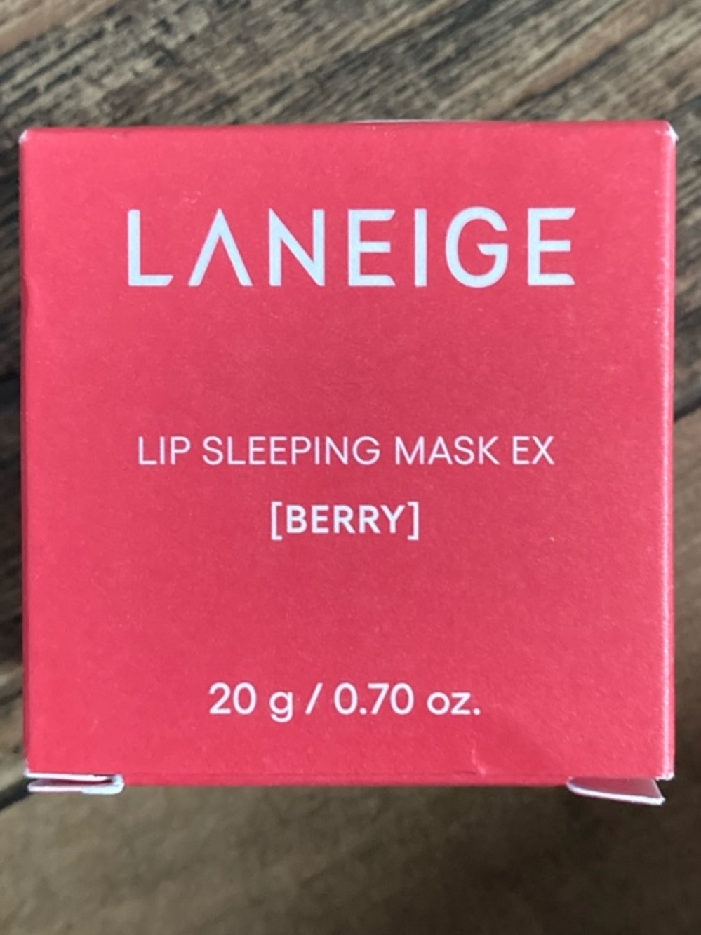 LANEIGE Lip Sleeping Mask EX - Berry (Red)